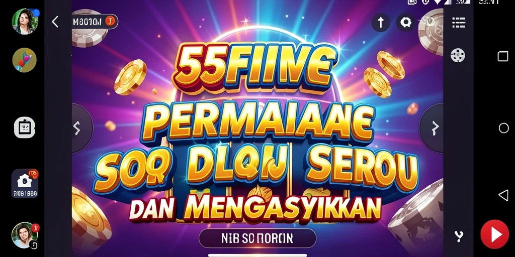 Tampilan gameplay Slot yang menarik dan interaktif di 55FIVE.