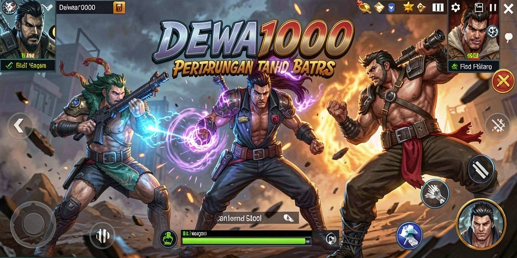 Tampilan gameplay seru di DEWA1000 dengan aksi mendebarkan.