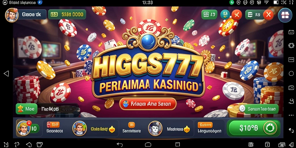 Tampilan gameplay HIGGS777 yang menarik dan interaktif.