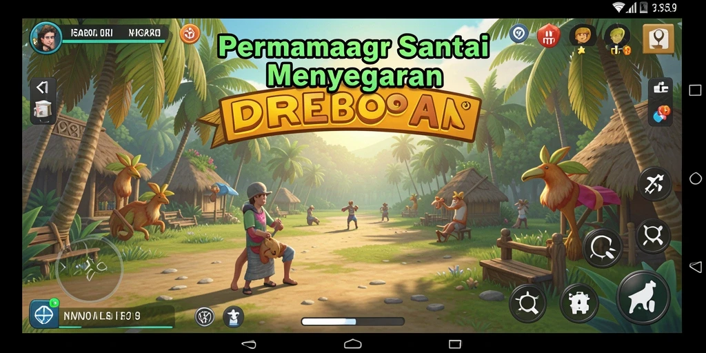 Tampilan gameplay menarik dari HR89 yang penuh warna.