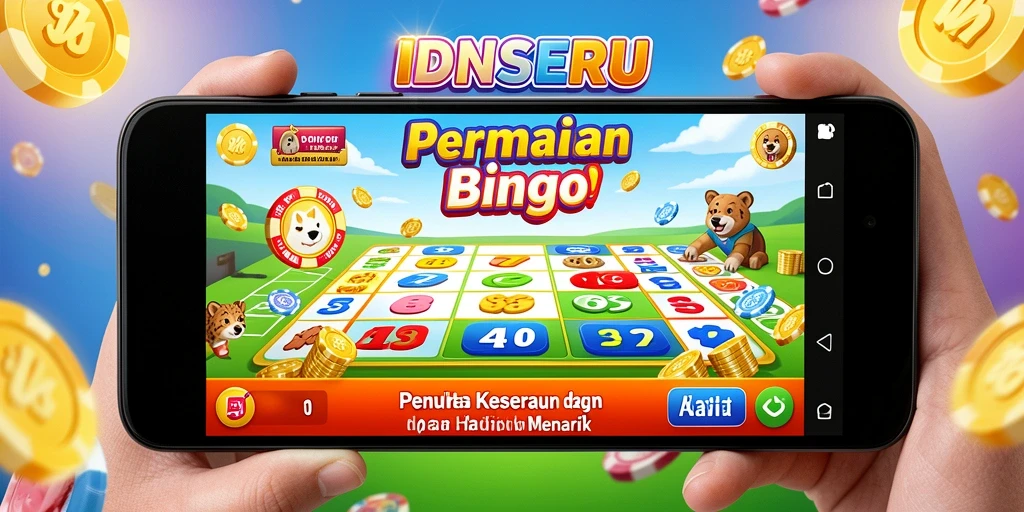 Tampilan gameplay IDNSERU yang seru dan menarik!
