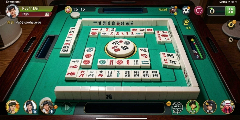 Tampilan gameplay KATSU5 yang menarik dan penuh warna.