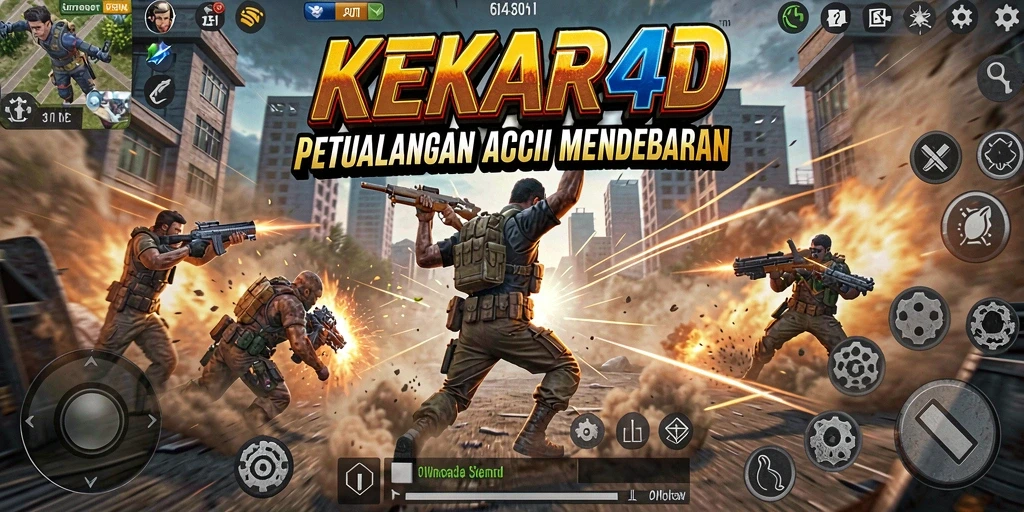 Gameplay seru menampilkan pertarungan yang mendebarkan di KEKAR4D.
