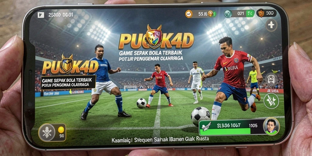Tampilan menarik gameplay sepak bola di PUCUK4D.