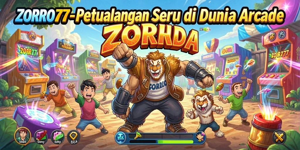 Screenshot ZORO77 menampilkan aksi seru dalam gameplay arcade.